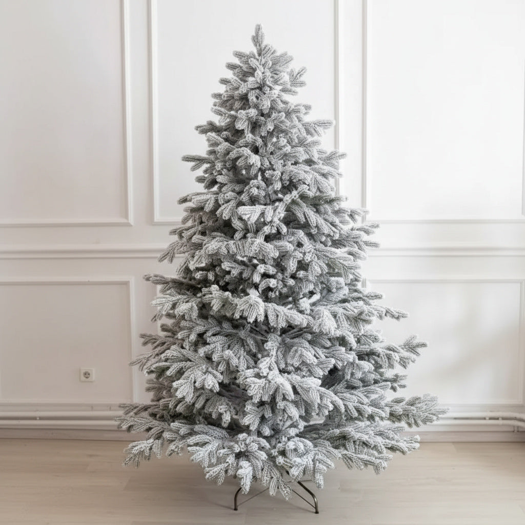 Brad Artificial de Craciun HAPPY FOREST SNOW 3D Ramuri Ninse