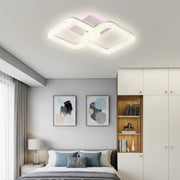 Lustra LED Sparkle 2 Squares RGB Echivalent 250W Telecomanda