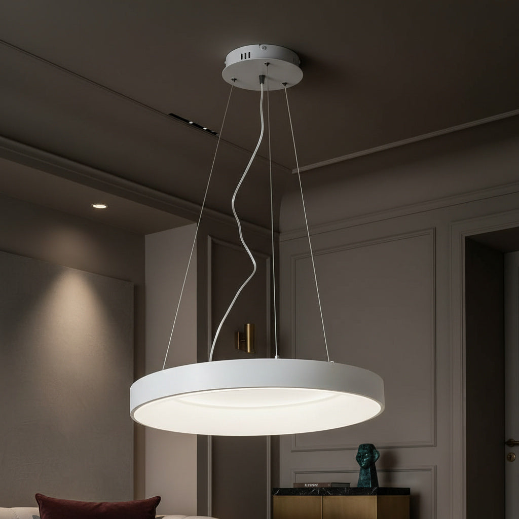 Lustra LED Suspendata LIND Echivalent 400W Gray