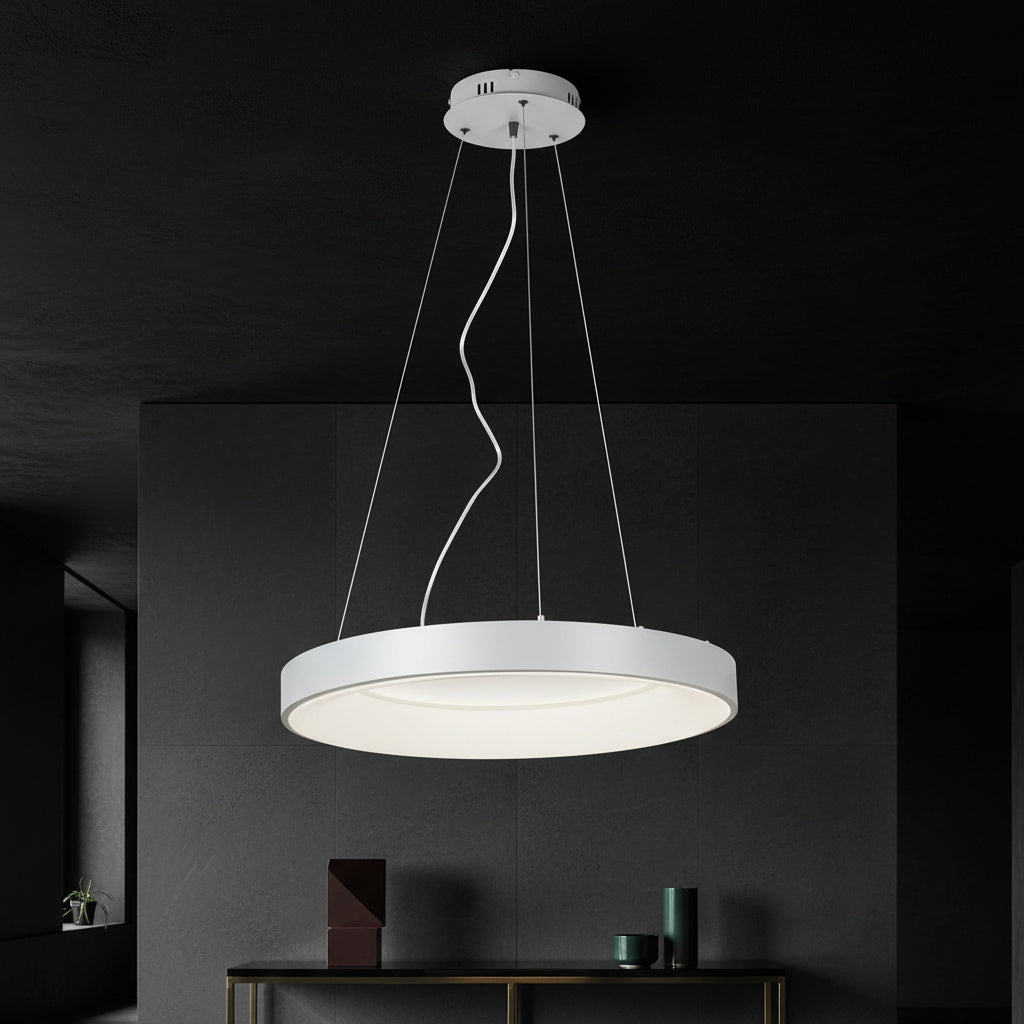 Lustra LED Suspendata LIND Echivalent 400W Gray
