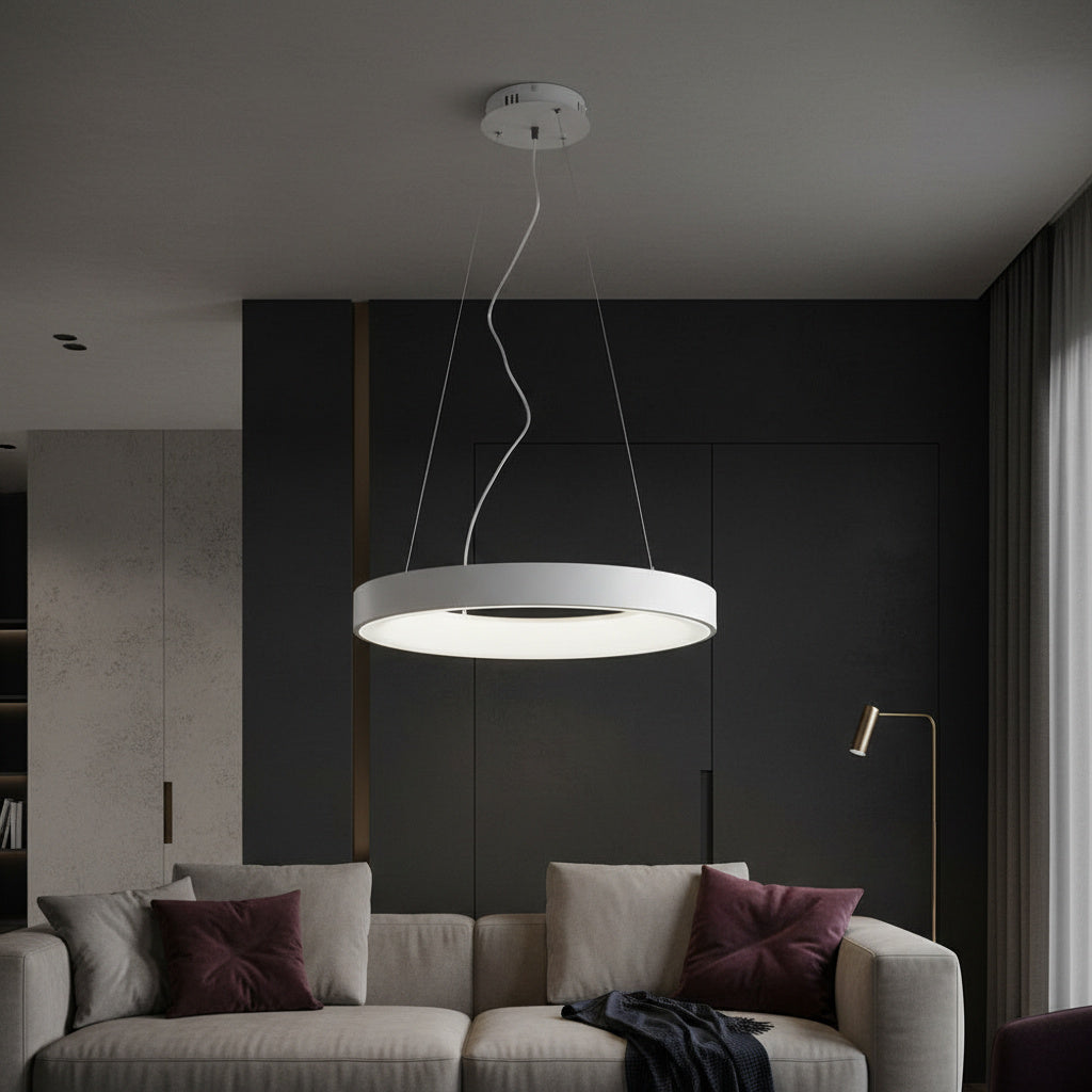 Lustra LED Suspendata LIND Echivalent 400W Gray