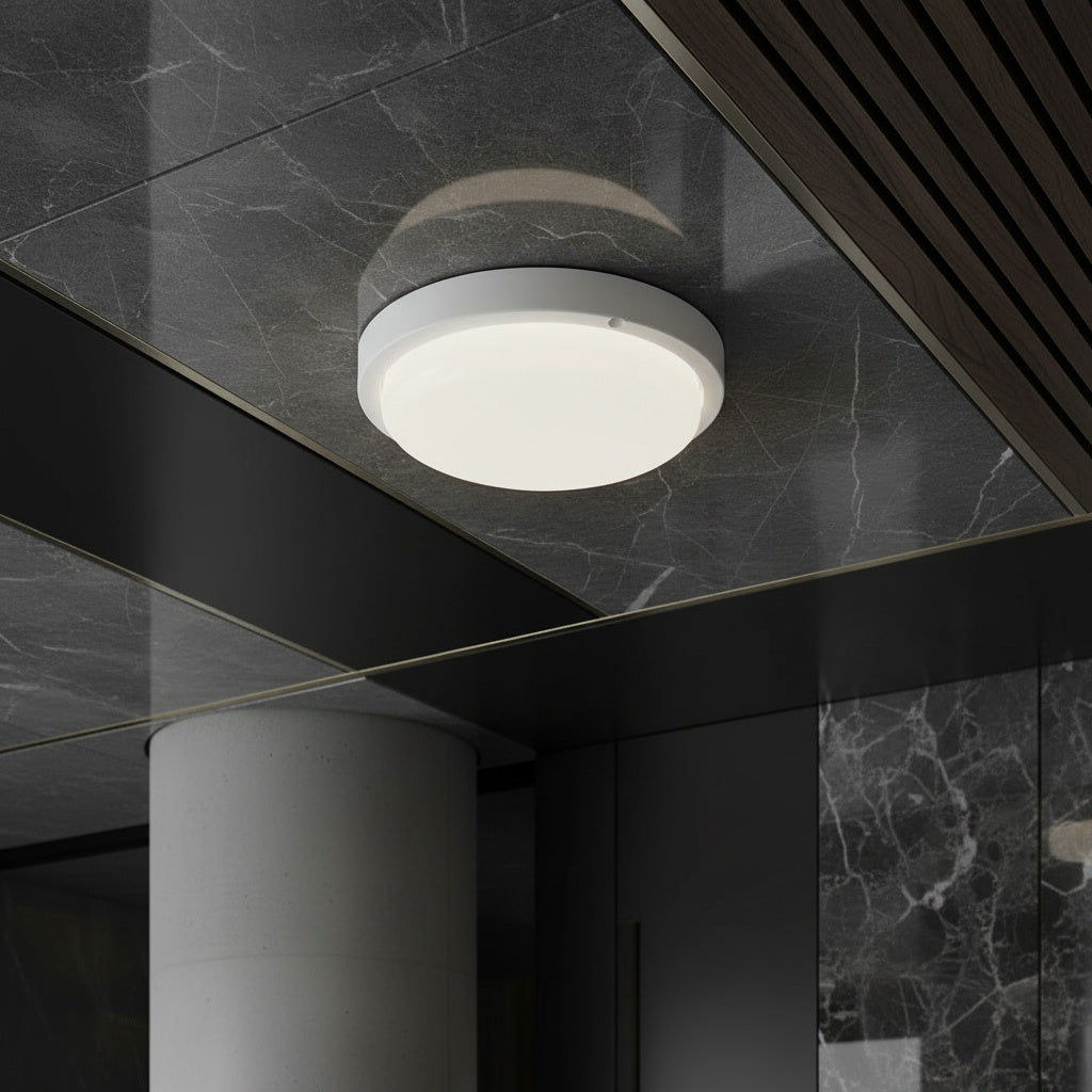 Aplica LED Rotunda Exterior 6400K Rotunda 18W BAT 100lm/W XAVI Alba