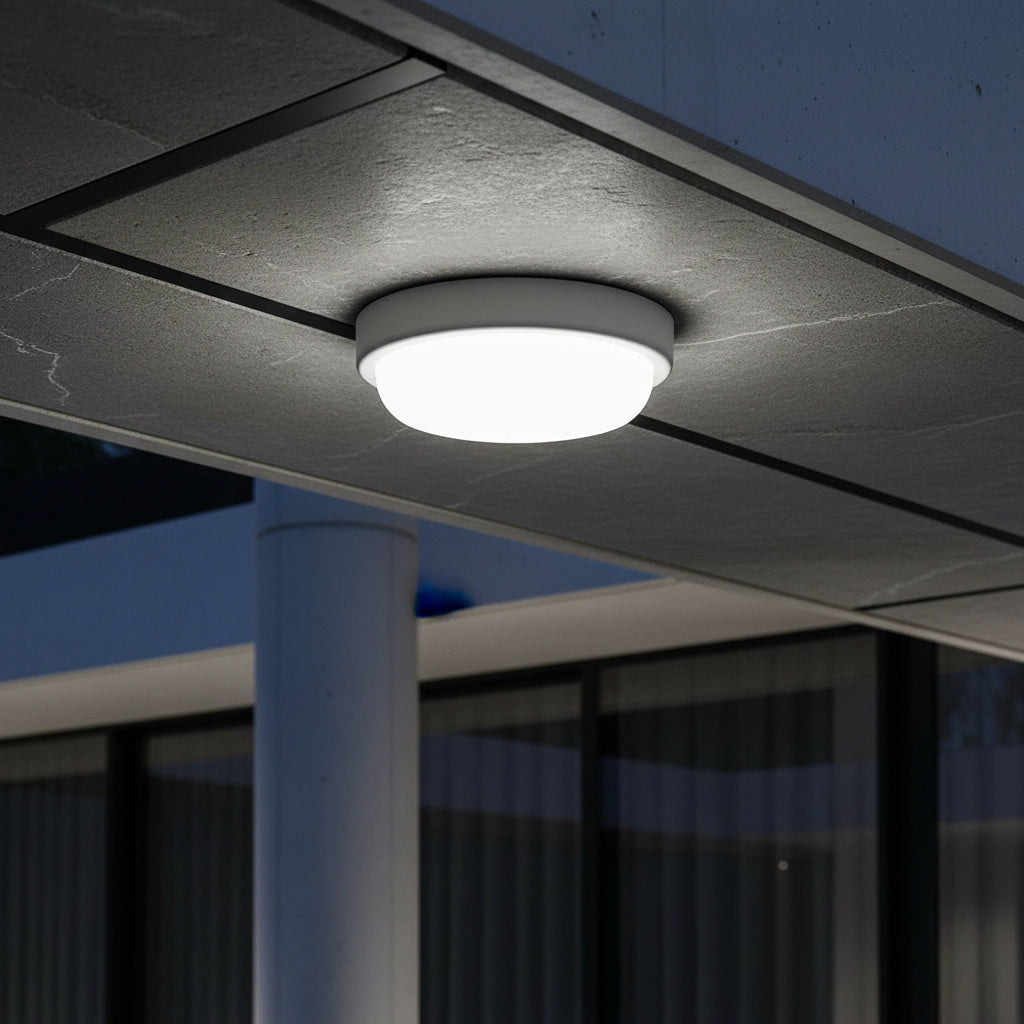 Aplica LED Rotunda Exterior 6400K Rotunda 18W BAT 100lm/W XAVI Alba