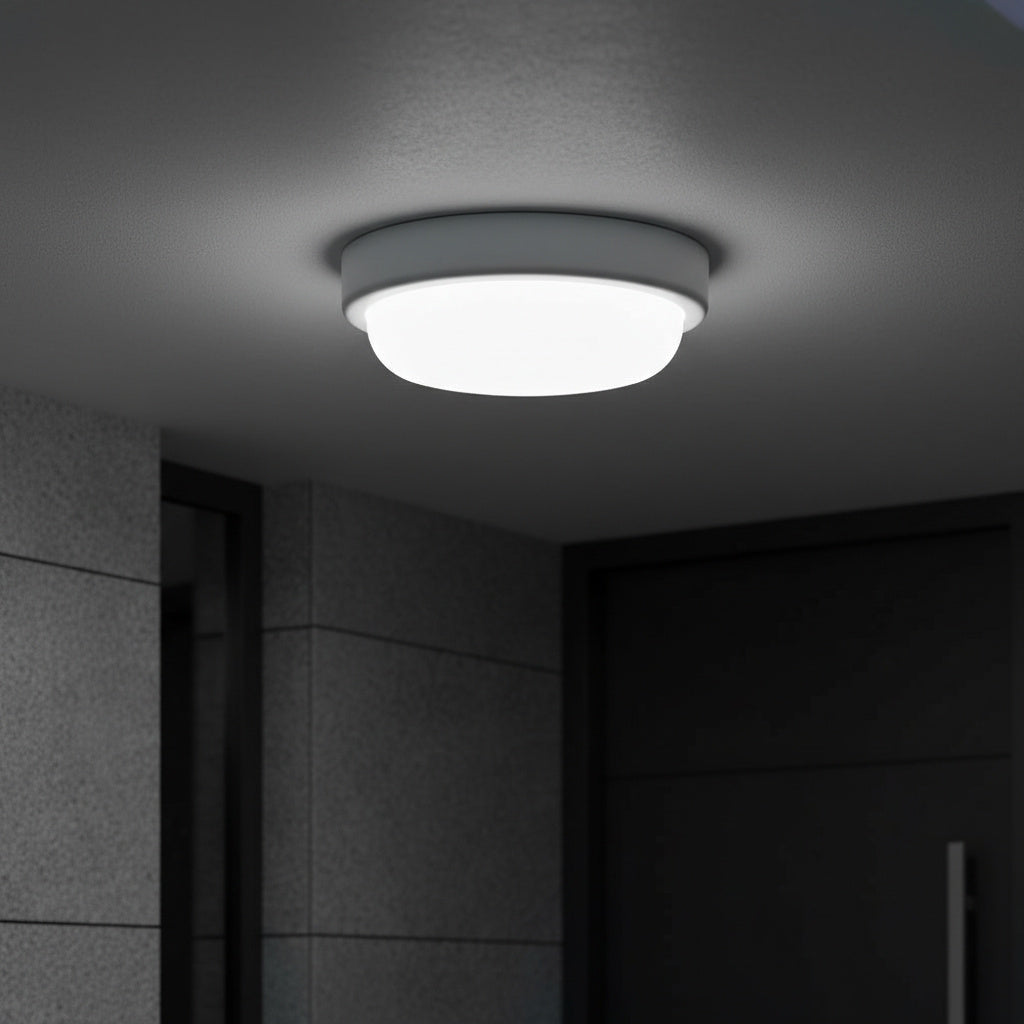 Aplica LED Rotunda Exterior 6400K Rotunda 18W BAT 100lm/W XAVI Alba