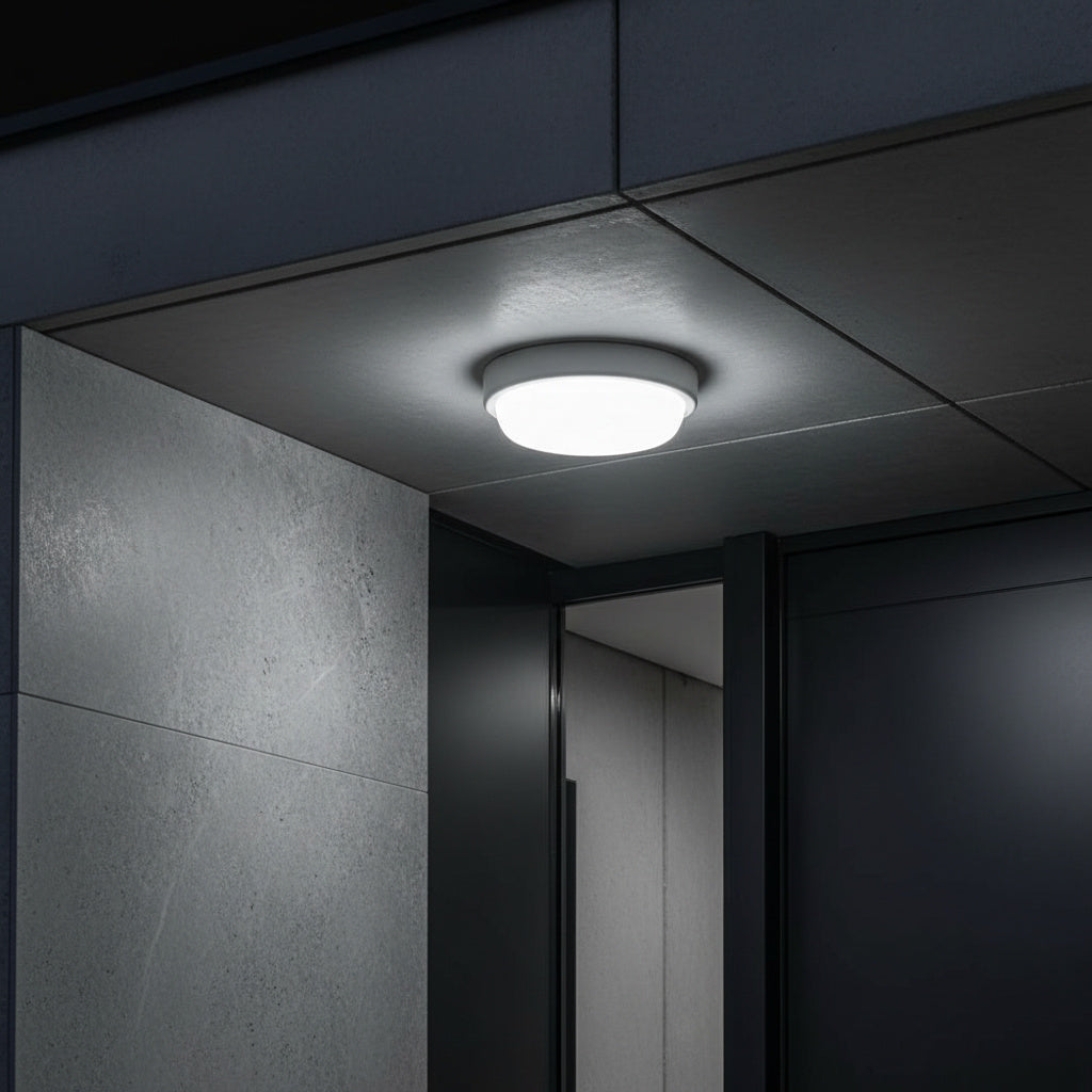 Aplica LED Rotunda Exterior 6400K Rotunda 18W BAT 100lm/W XAVI Alba