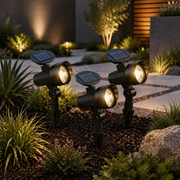SET 3 x Lampa LED Gionata cu Incarcare Solara 22CM Premium