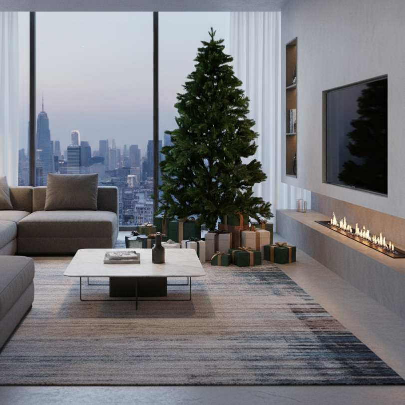 Brad Artificial de Craciun 3D Maxi Noel H220xD130CM