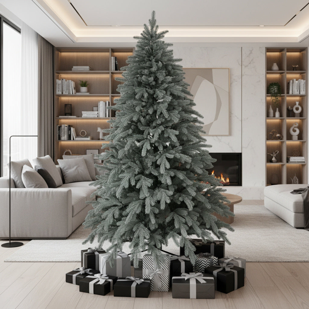 Brad Artificial de Craciun 3D IMPERIAL SAPHIRE