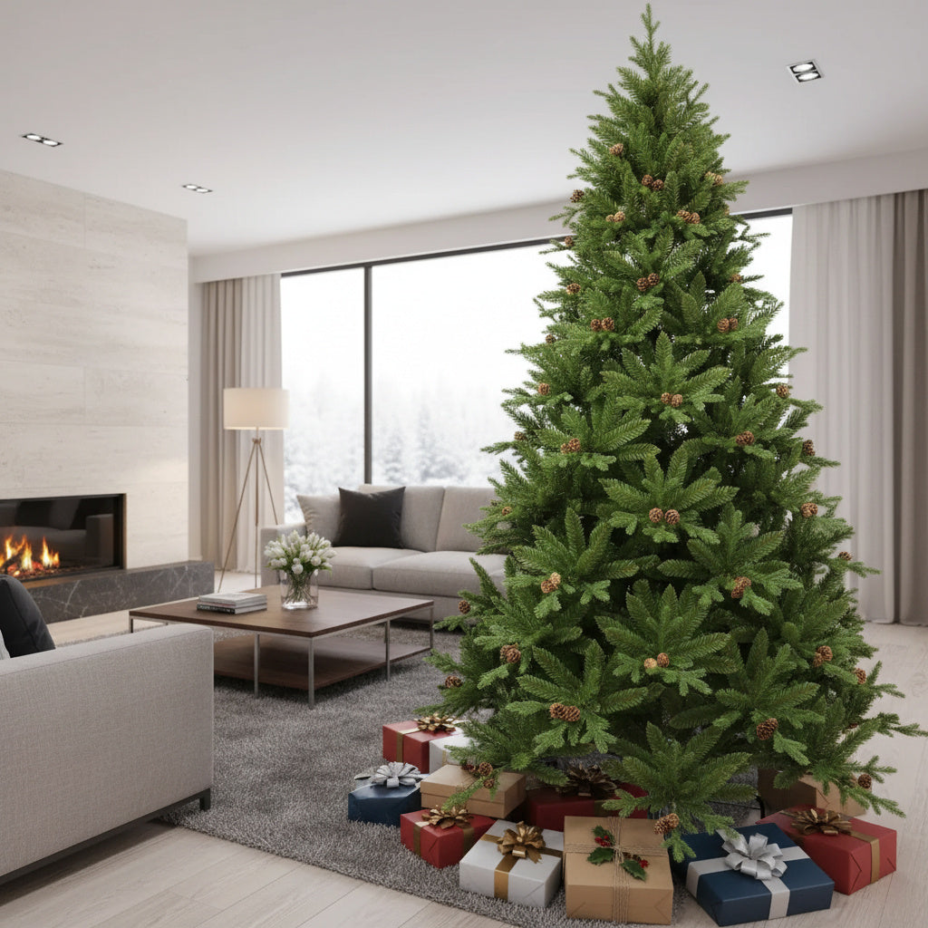 Brad Artificial de Craciun CONIFER DREAM 3D Verde