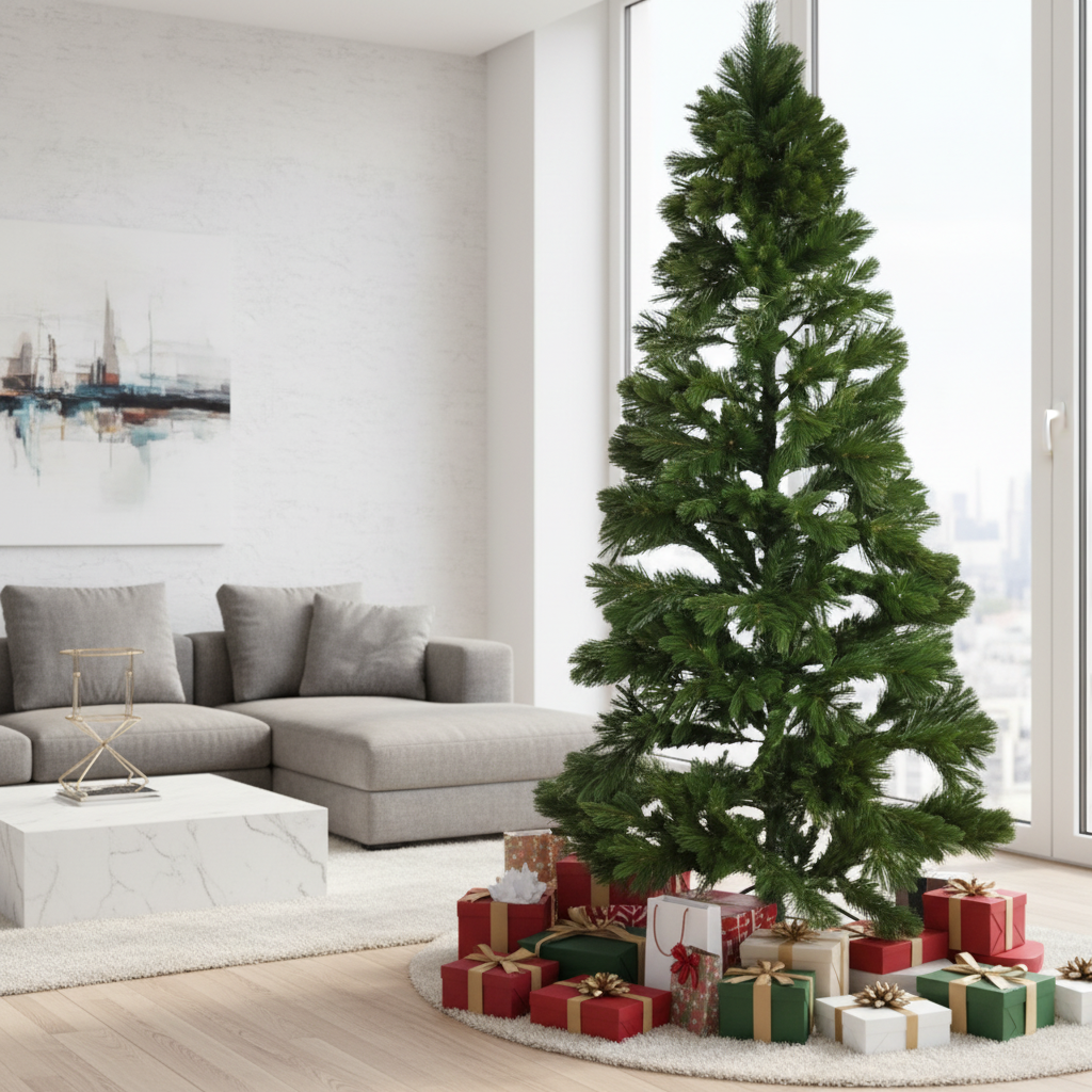 Brad Artificial de Craciun 3D Noel New H240xD140CM