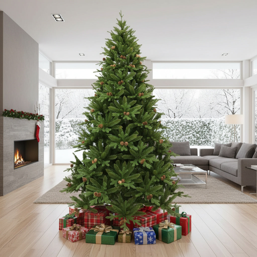 Brad Artificial de Craciun CONIFER DREAM 3D Verde