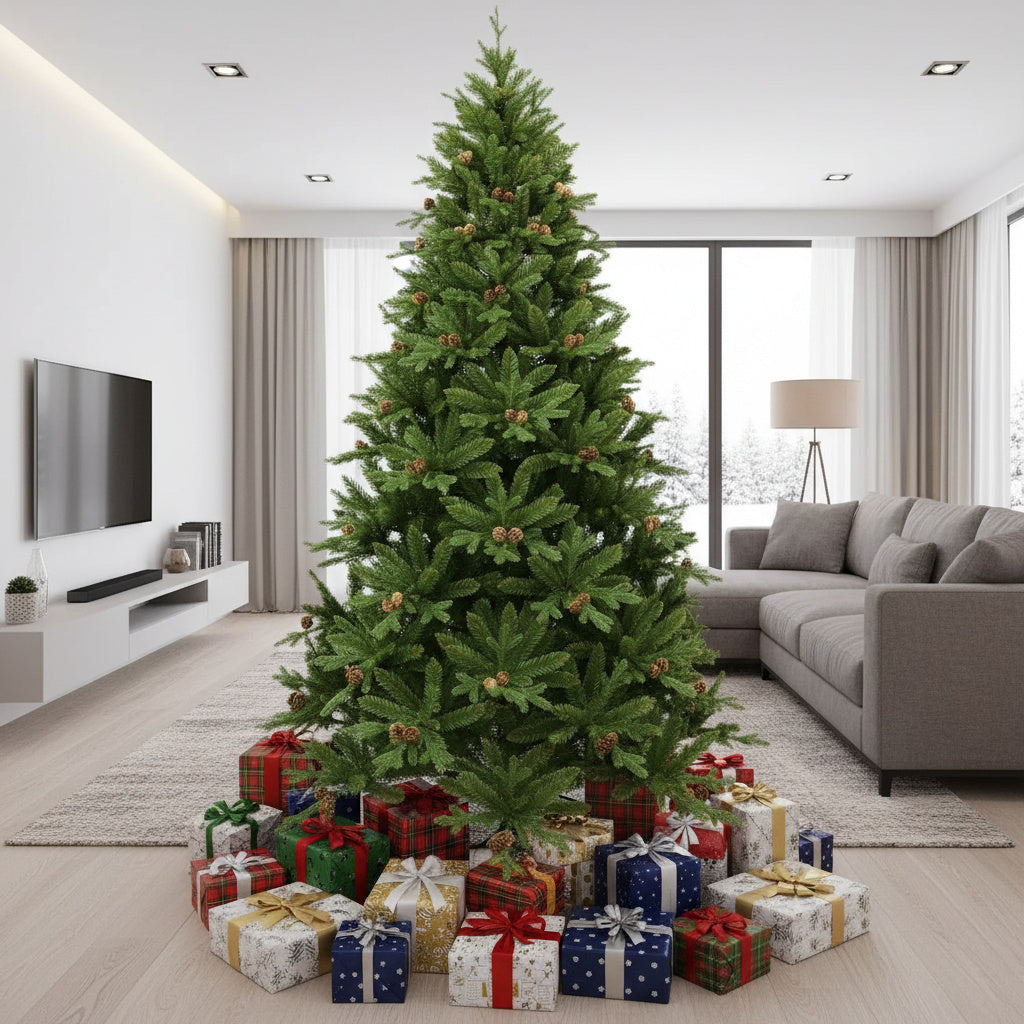 Brad Artificial de Craciun CONIFER DREAM 3D Verde