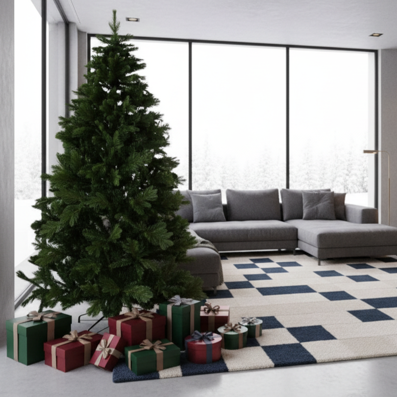 Brad Artificial de Craciun 3D Maxi Noel H220xD130CM