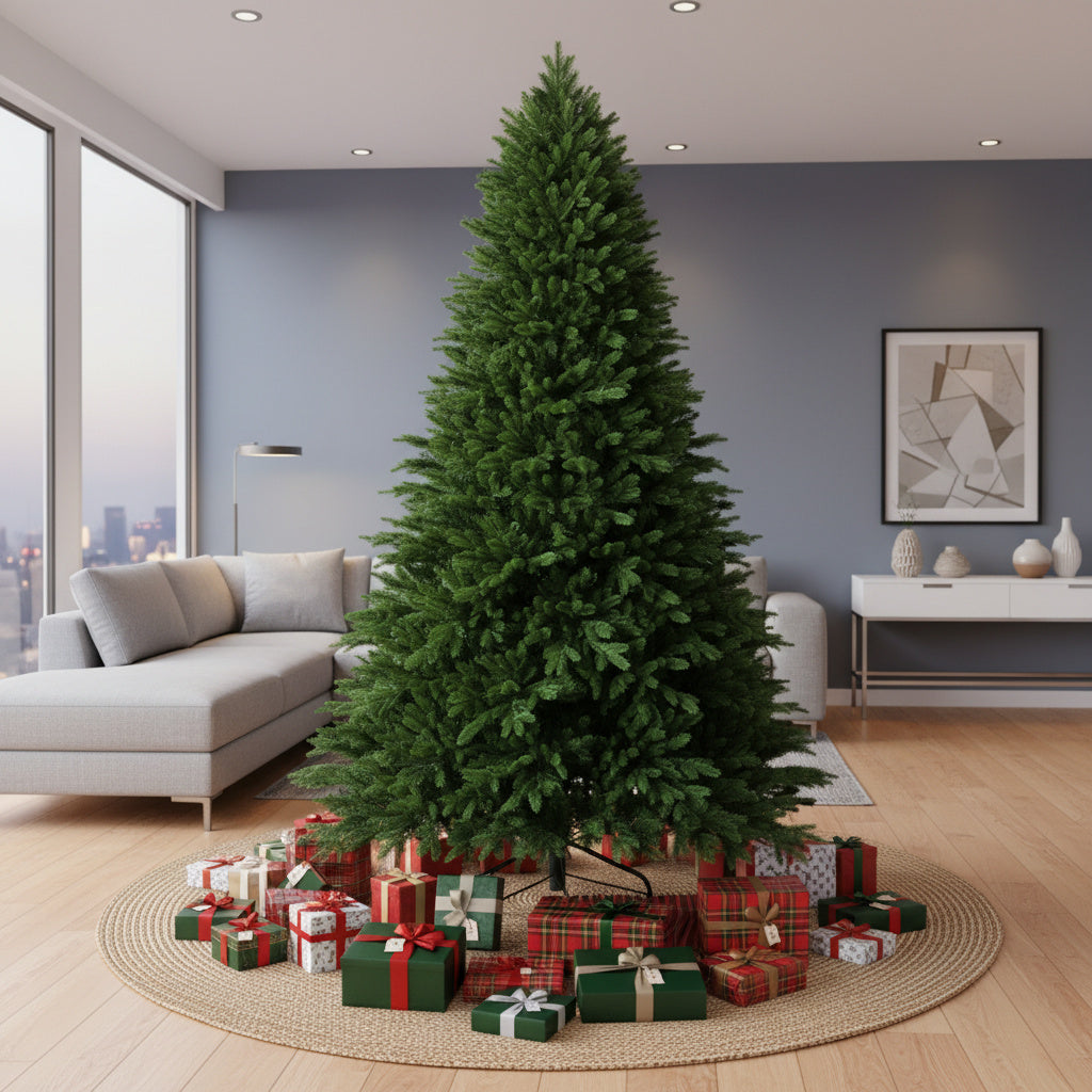 Brad Artificial de Craciun ROYAL BEAUTY 3D Verde