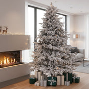 Brad Artificial de Craciun HAPPY FOREST SNOW 3D Ramuri Ninse