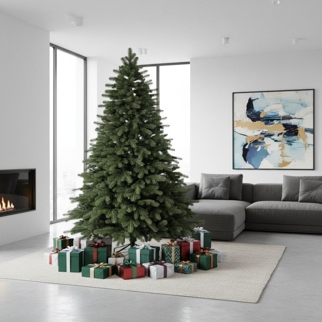 Brad Artificial de Craciun 3D MONTANA 250CM Exterior