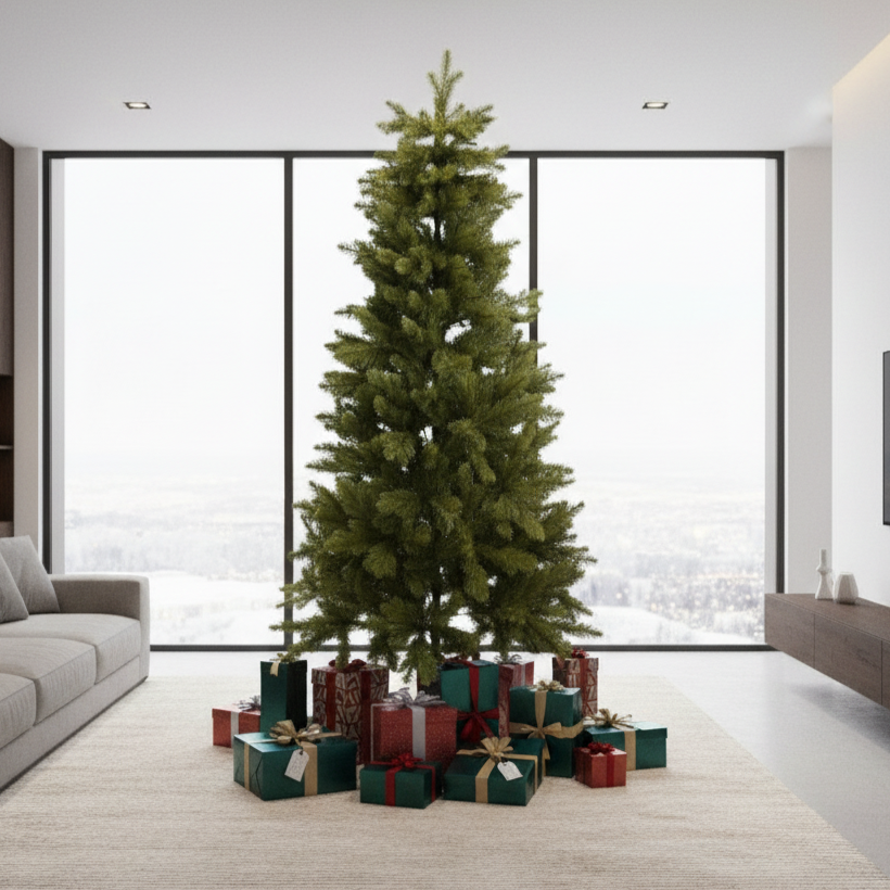 Brad Artificial de Craciun 3D Bucovina H180xD100CM