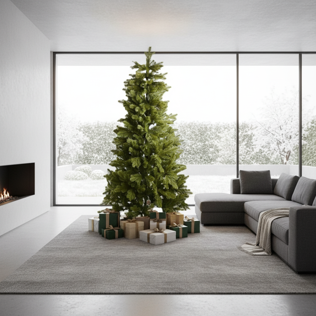 Brad Artificial de Craciun 3D Bucovina H180xD100CM