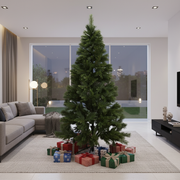 Brad Artificial de Craciun 3D Nordic H210xD100CM