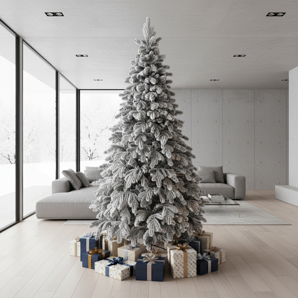 Brad Artificial de Craciun 2D + 3D ATLAS SNOW Ramuri Ninse