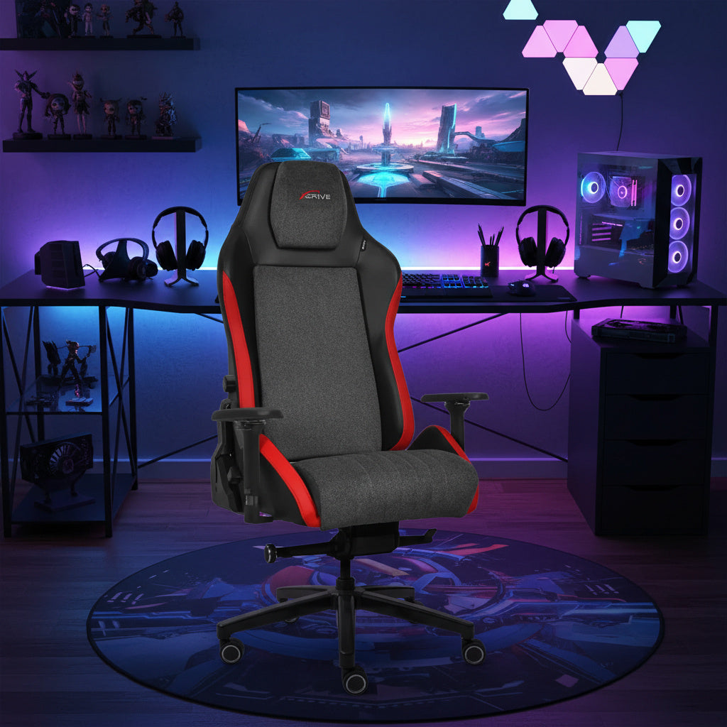 Scaun de Gaming Reglabil xDrive ALTAY Professional Red/Grey/Black