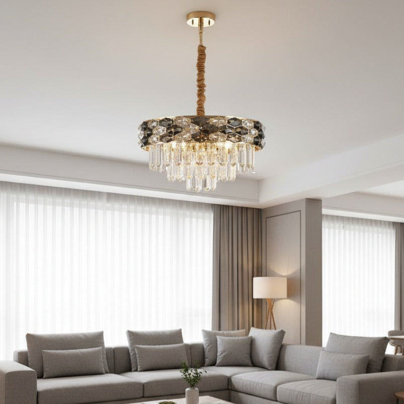 Candelabru Cristal MEYON Gold