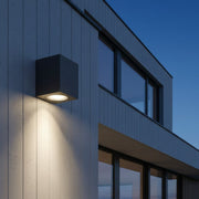 Aplica IP44 Dulie 1xGU10 Black 8.1CM Square