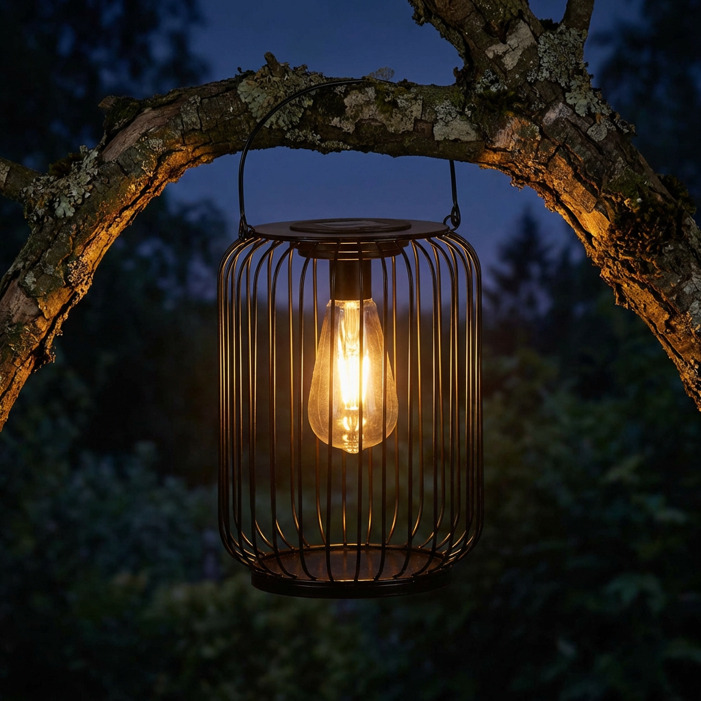 Lampa LED MOLA Black cu Incarcare Solara 25CM Premium
