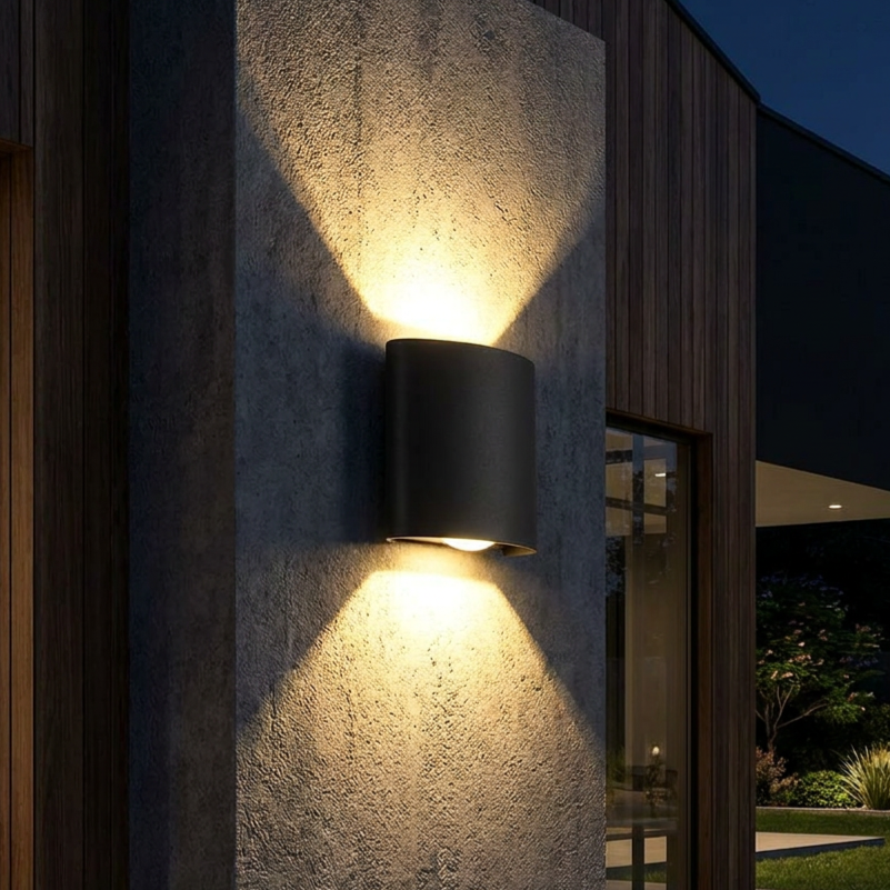 Aplica LED 2W Trio Exterior Neagra