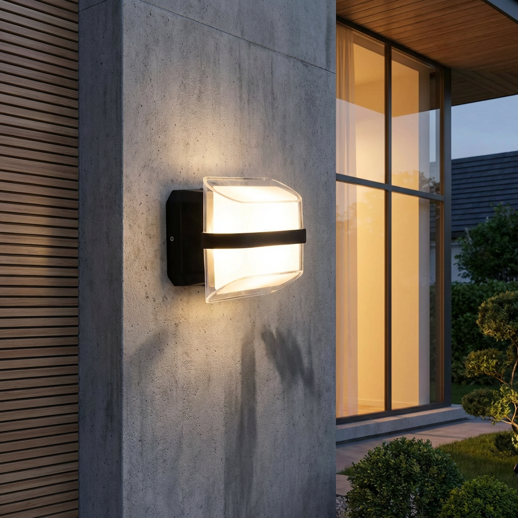Aplica LED 13W Milano Black Exterior IP65