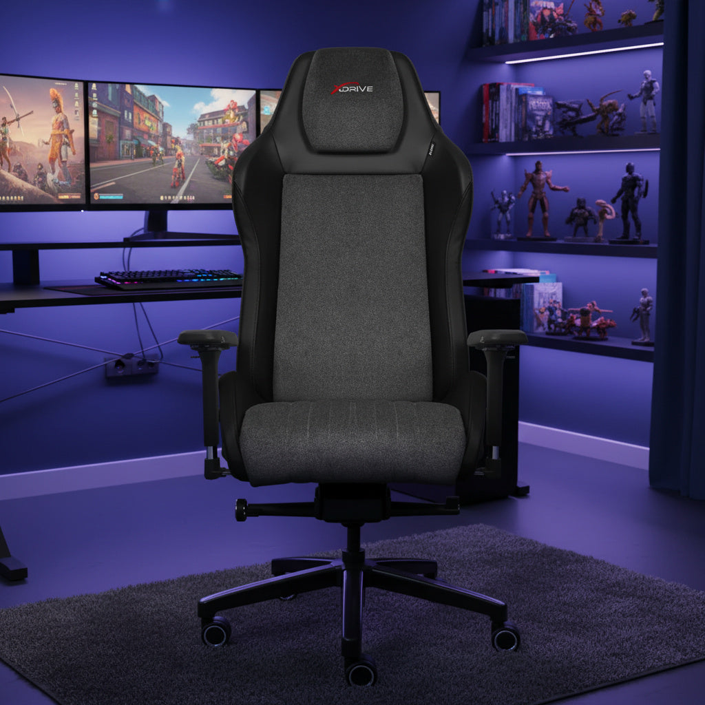 Scaun de Gaming Reglabil xDrive ALTAY Professional Grey/Black