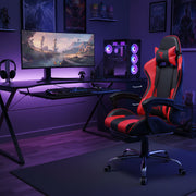 Scaun de Gaming Reglabil Professional EpicGamer BOC-733 Red