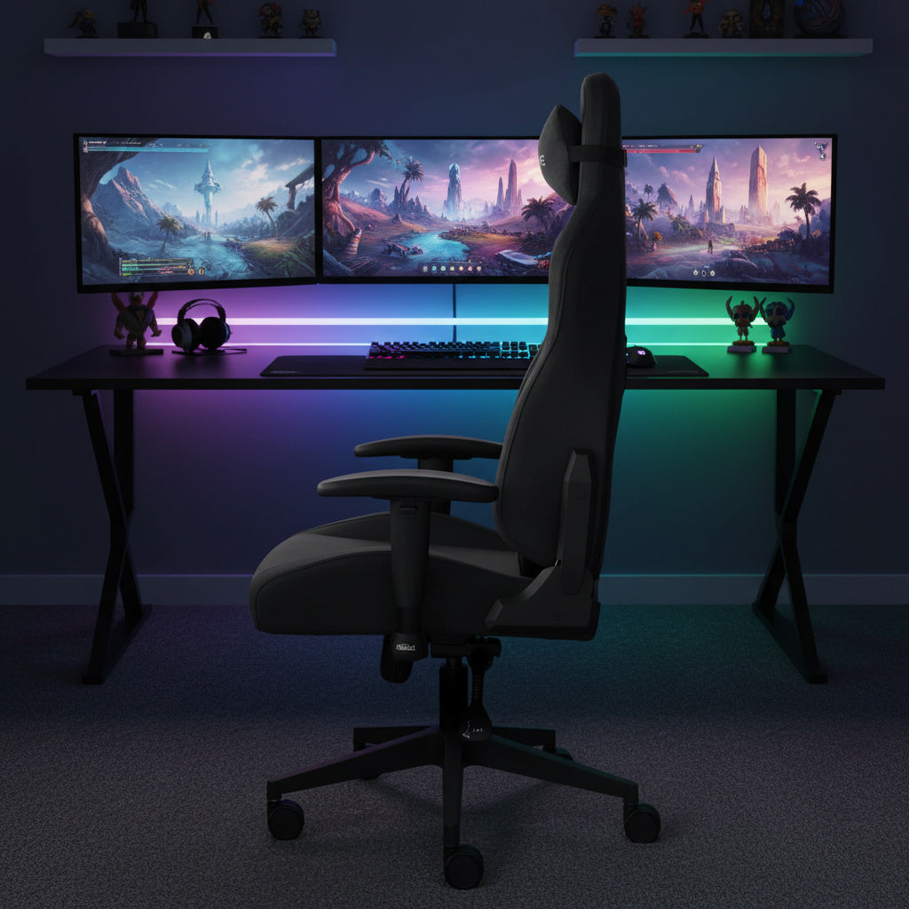 Scaun de Gaming Reglabil xDrive 15'LI PLUS Professional Black