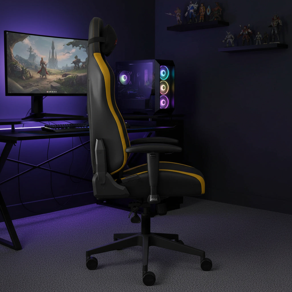 Scaun de Gaming Reglabil xDrive 15'LI PLUS Professional Yellow/Black