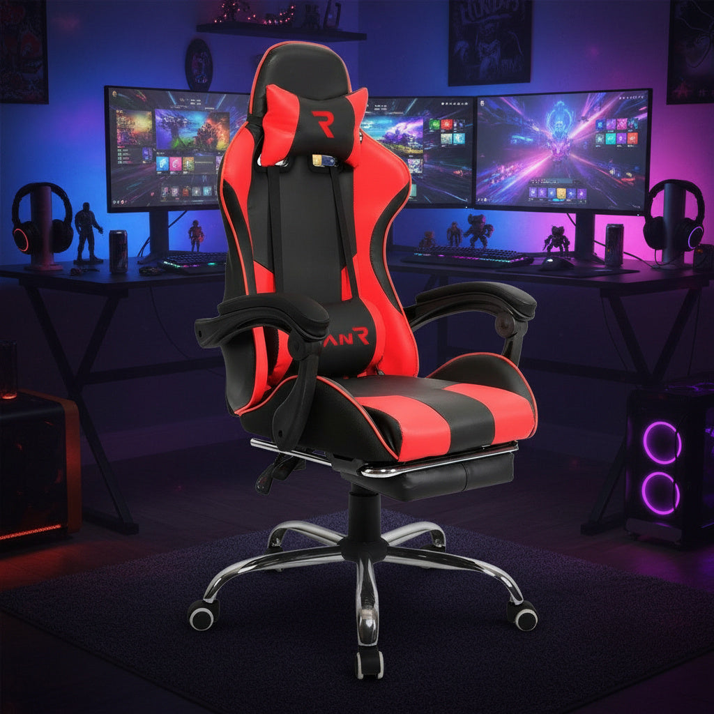 Scaun de Gaming Reglabil Professional EpicGamer BOC-733 Red