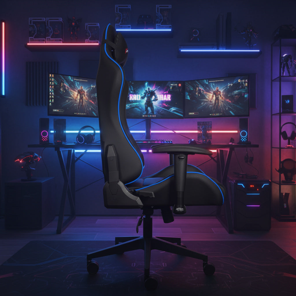 Scaun de Gaming Reglabil xDrive TORYUM Professional Blue/Black