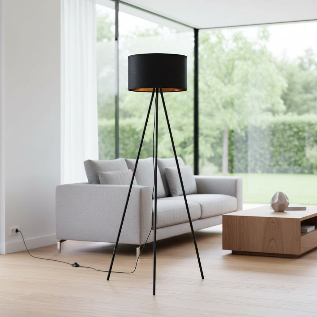 Lampadar ROLA Black 155CM
