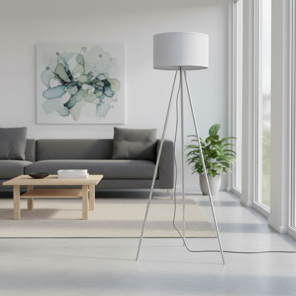 Lampadar ROLA White 155CM