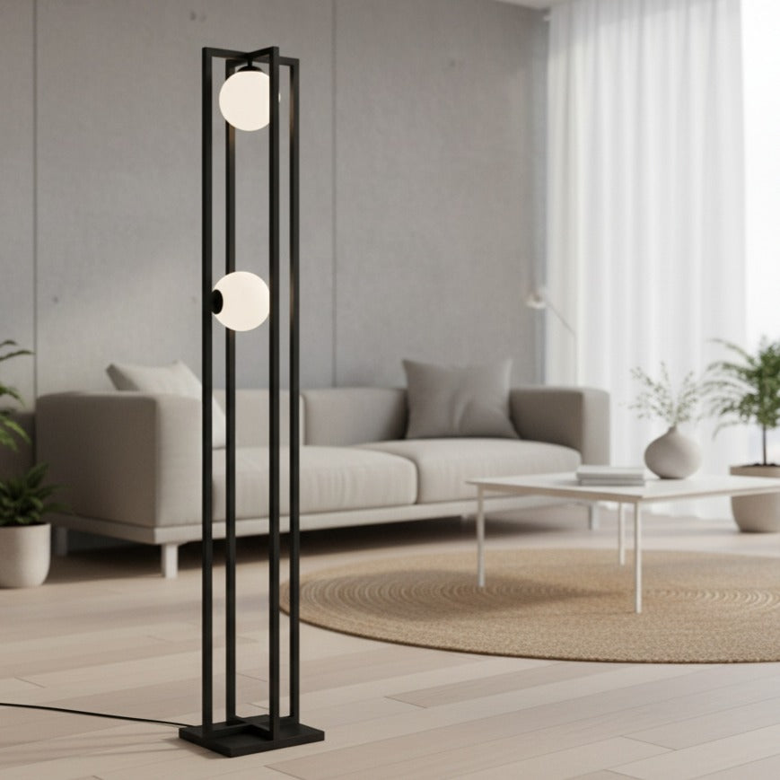 Lampadar Diego Black 160CM Abajur