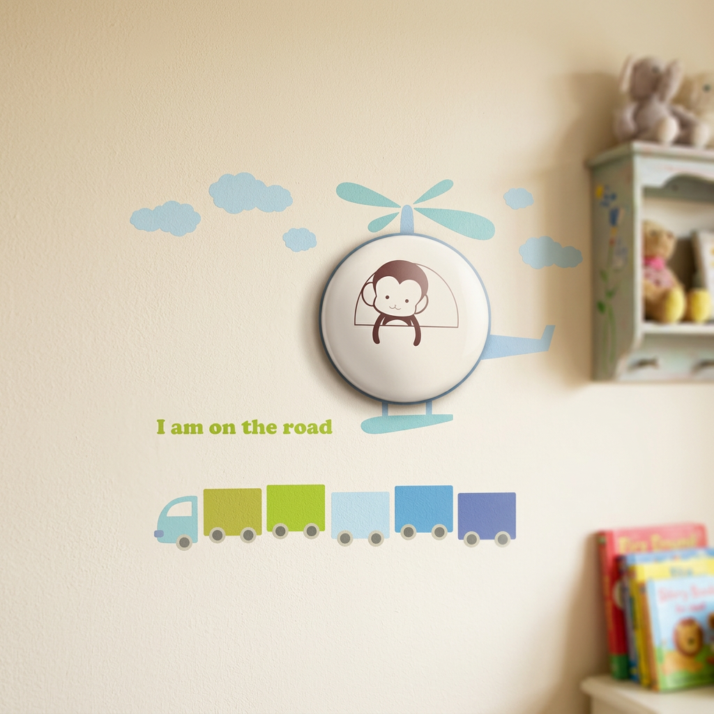 Aplica Perete KIDS Helicopter Premium