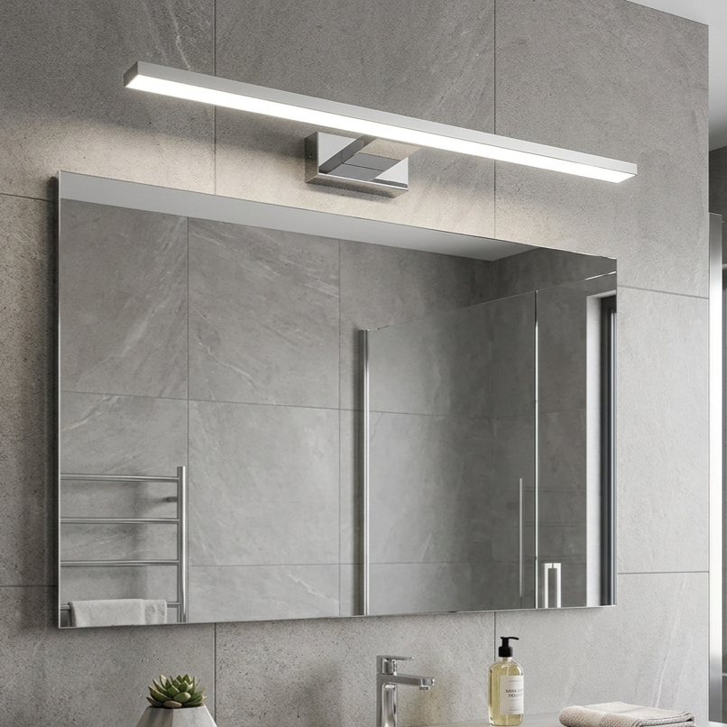 Aplica LED Perete Shine Silver Premium IP44 30CM