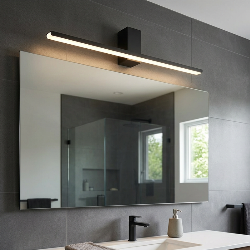 Aplica LED Perete Artemis Black Premium IP44