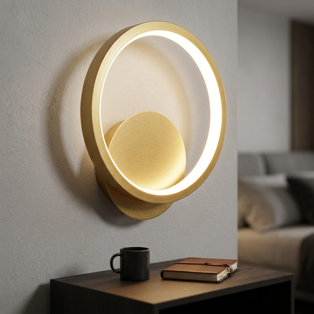 Aplica LED Hoop Gold Premium