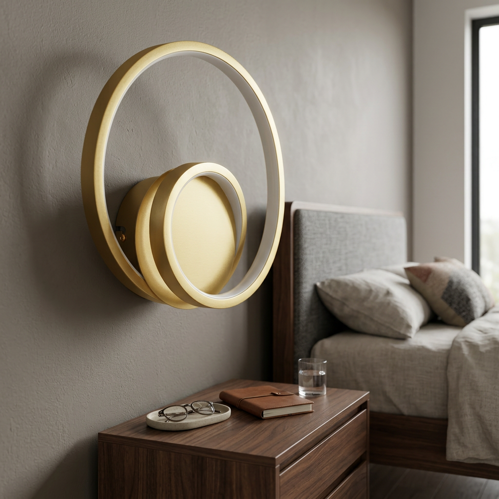 Aplica LED Perete Lucero Gold Premium Echivalent 100W