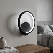 Aplica LED Hoop Black Premium