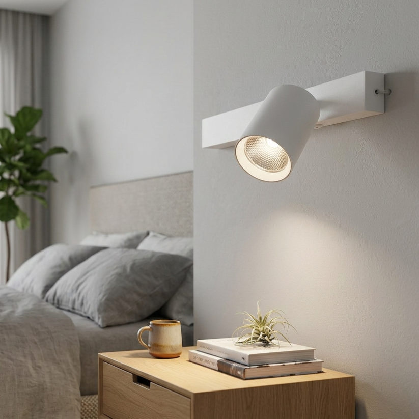 Aplica LED Magnet White Right Premium cu Spot Reglabil