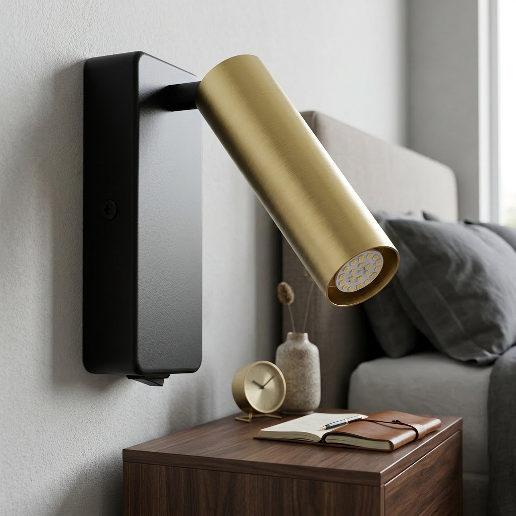 Aplica Santi Black & Gold Premium cu Spot Reglabil