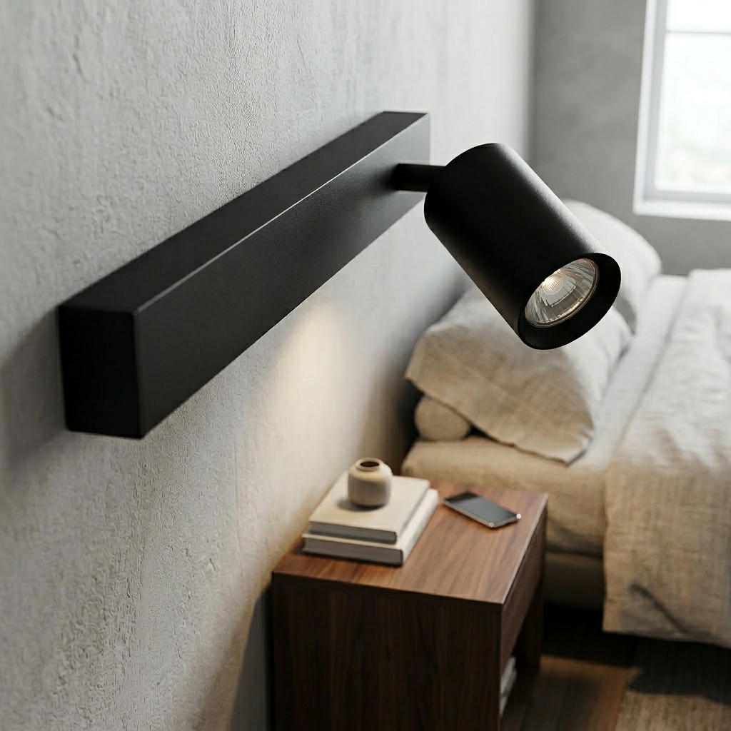 Aplica LED Magnet Black Right Premium cu Spot Reglabil