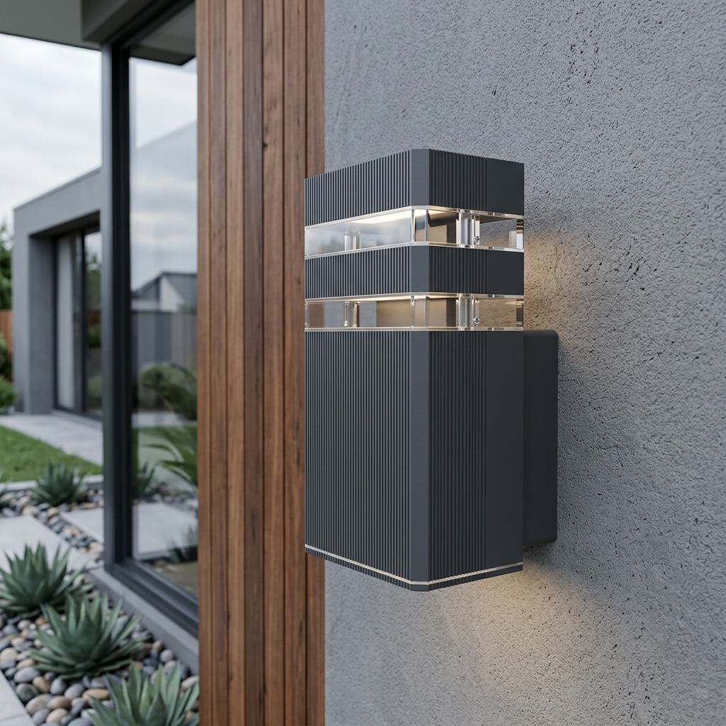 Aplica Exterior Vini Black Premium 1xGU10 IP54