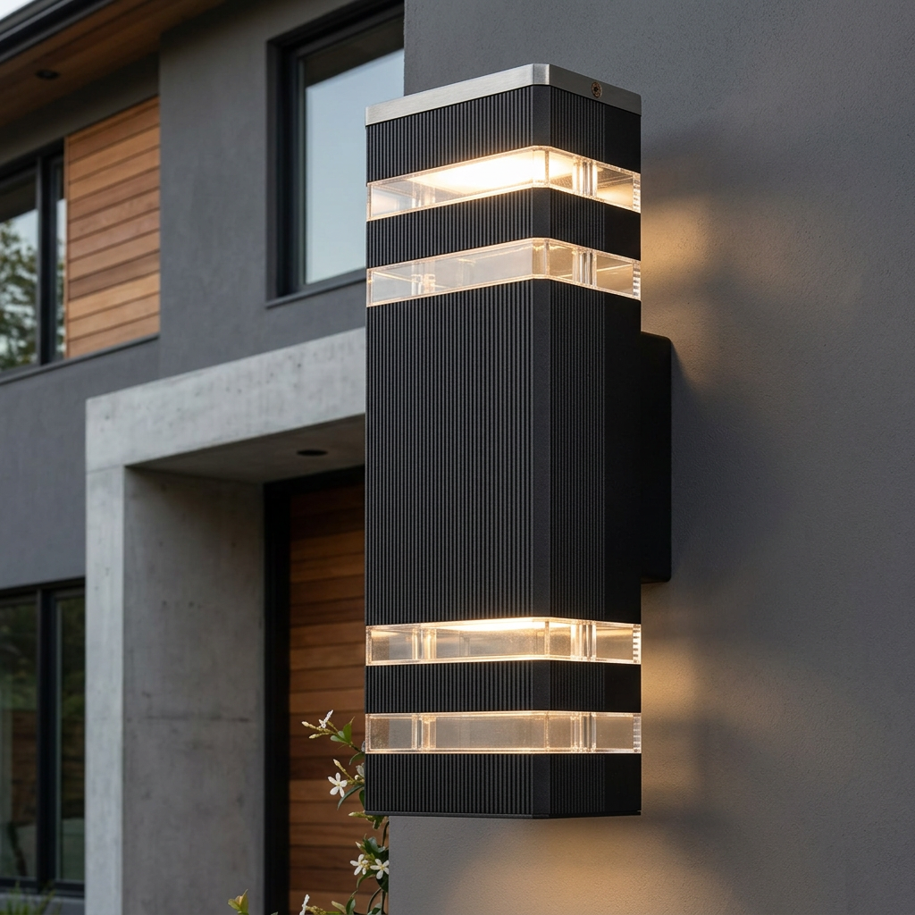 Aplica Exterior Maxi Vini Black Premium 2xGU10 IP54